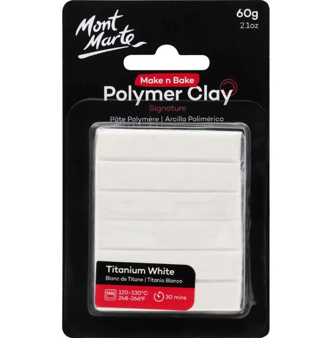 FOCUS Polymer Clay 100 grams (Oven-Bake Clay, Various Colors)