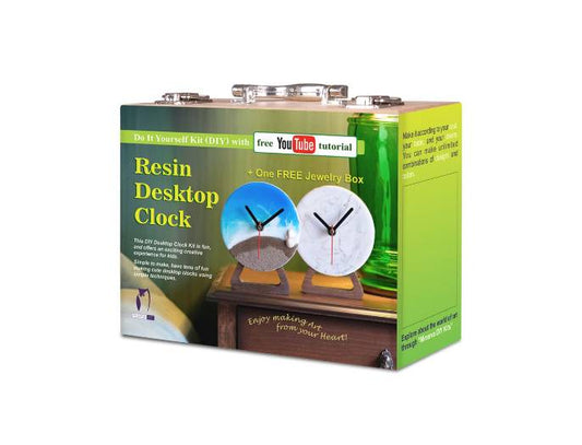 Resin Desktop Clock