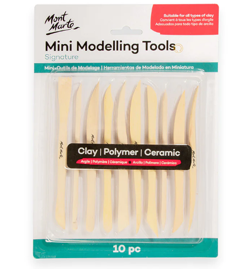 MM Mini Modelling Tools Boxwood 10pc