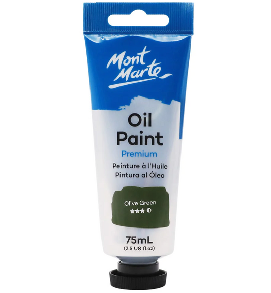 MM Oil Paint 75ml - Olive Green