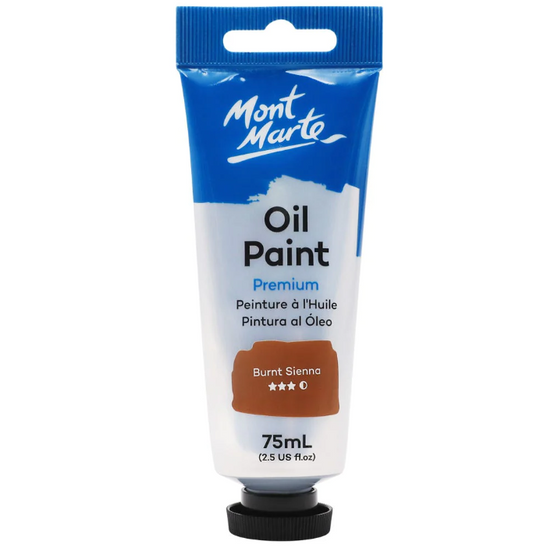 MM Oil Paint 75ml - Burnt Sienna