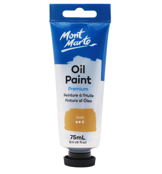 MM Oil Paint 75ml - Gold