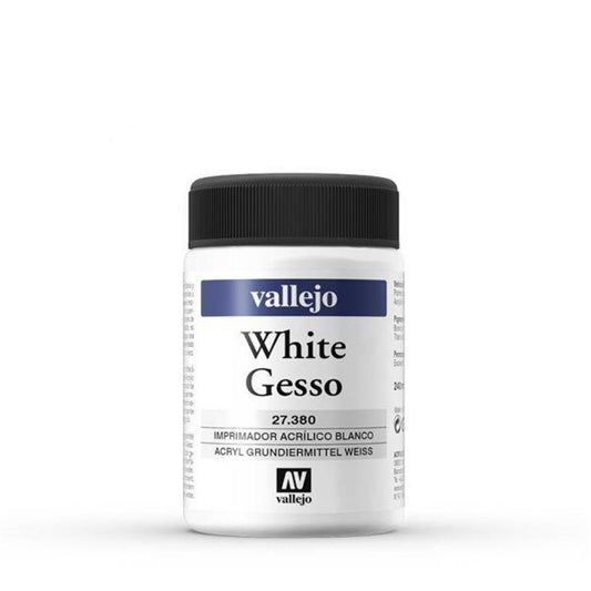 VALLEJO ACRYLIC ARTIST WHITE GESSO 380-240 ML.