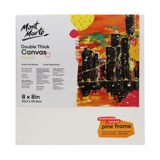 MM Studio Canvas Pine Frame D.T. 20.3x20.3cm